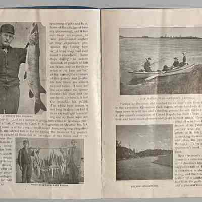 Fish caught by Capt. F.A. Ingleston on October 8, 1894, Gerber's Landing, Below Singapore