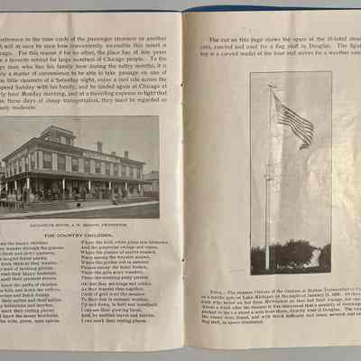 Saugatuck House, later called Hotel Hamilton, Chicora mast