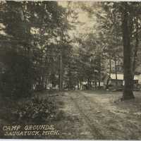 Camp Grounds Postcard