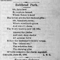          cr1886070201PoemToBaldheadPark.jpg 24KB; poem by L.B.G. Chicago June 30, 1886
   