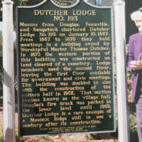          Patti Birkholtz at the marker dedication
   