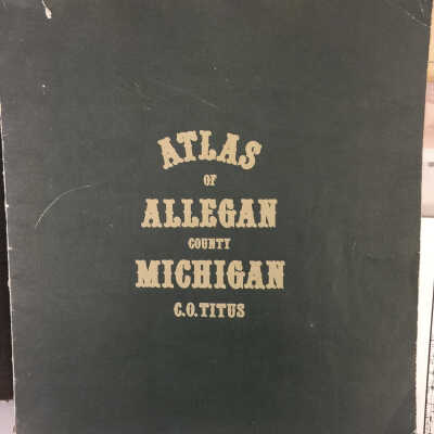Titus Atlas of Allegan Co. reprint