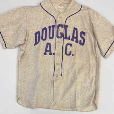 Douglas Athletic Club baseball jersey 7 front
