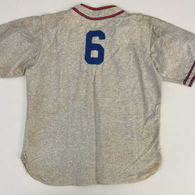 Douglas Athletic Club baseball jersey 6 back