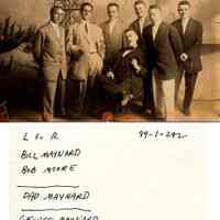          89-1-292_Dad_Manard.jpg 693KB; Bill Maynard, Bob Moore, Dad Maynard, George Maynard, Bud Uppon [?John Utton?]
   