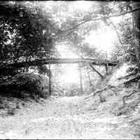          Sim Forward Move bridge.jpg 1MB; rustic bridge walkway in sand dunes at Forward Movement Park
   