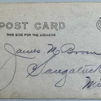          James M. Brown deer hunt postcard picture number 2
   