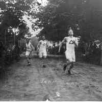 John Pear in the lead