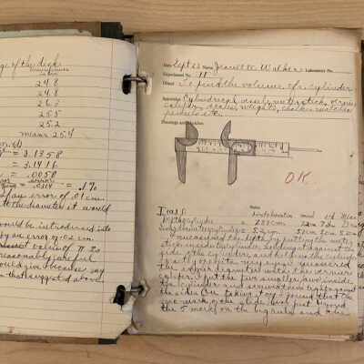 Science Notebook 1921