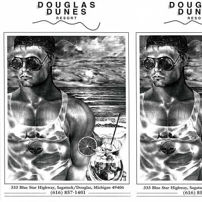 Douglas Dunes Resort Advertisement: Jock at the Beach (24)