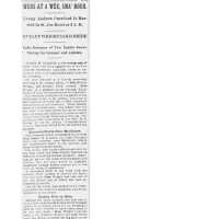          Chicago Tribune, 27 Oct 1905 account of Wright-Crawford wedding
   