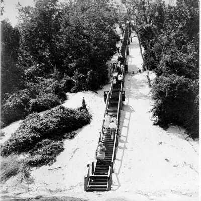 Baldhead stairs ca 1930