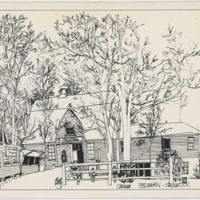 Red Barn Theatre Postcard