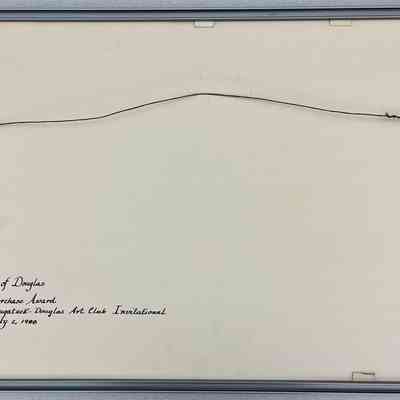 Village of Douglas, Purchase Award, Saugatuck-Douglas Art Club Invitational, July 2, 1988