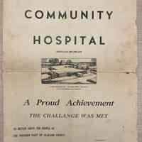 Your Community Hospital 1961