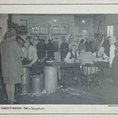 Election Day Saugatuck 1946