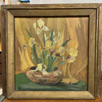 Celia M. House panel paintings