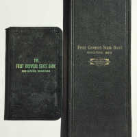 Fruit Growers State Bank Account Books, blank