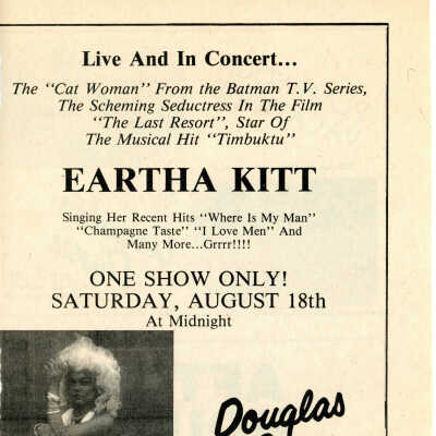 Eartha Kitt at Douglas Dunes Advertisement in Metra (34)