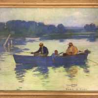 Fishermen on the Kalamazoo by Robert Harry Fort