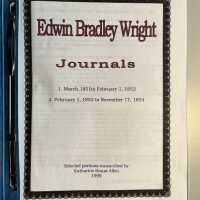 Edwin Bradley Wright Journal