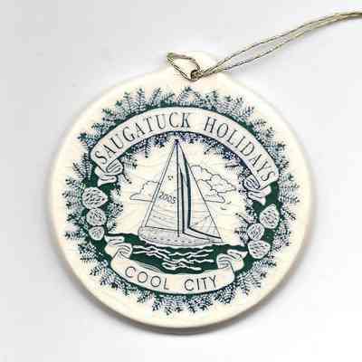 Ornament, Cool City Sailboat, 2005
