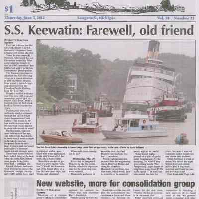 Keewatin leaving wednesday.jpg 683KB: Commercial Record, June 7, 2012 - Digital file on Jack Sheridan Drive 2021.72.02