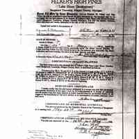         Otto-FelkerHighPines-11.jpg 1.2MB; Felker's High Pines Lake Shore Development contract, 1926
   