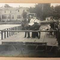 Dynamite and family on Chain Ferry