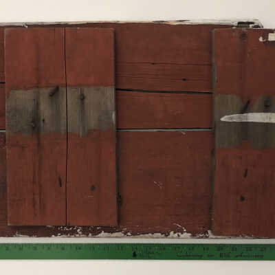 Back of sign