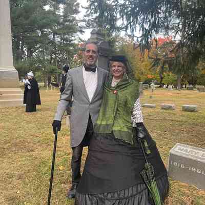 Jerry Devries as Stephen Morrison, Toni Perrine as Mary Morrison: Event photo provided by Toni Perrine