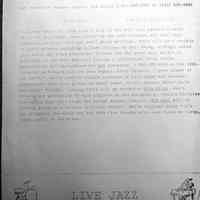          WCJP sponsored Saint Patrick's Day Dinner Dance featuring West Michigan All Star Jazz Ensemble; Fax timestamped Feb. 27, 1992. Event featuring Eddie Calhoun, Rick Hicks, Ted Gaul. Contact Tim Scully
   