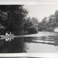 Motorboat on smooth waters