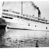          North American docked at Main Street next to the Graham & Morton dock.; Photo processed and described by James T. Faasen.
   