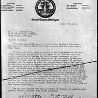          sim sheriffs letter mn104.jpg 791KB; Grand Rapids Association of Commerce letterhead, August 8, 1924. Dear Mr. Kusterer. Fruit Growers State Bank. Grand Rapids Motor Club and Sherrif of Allegan County. Signed Lee H. Buice?
   