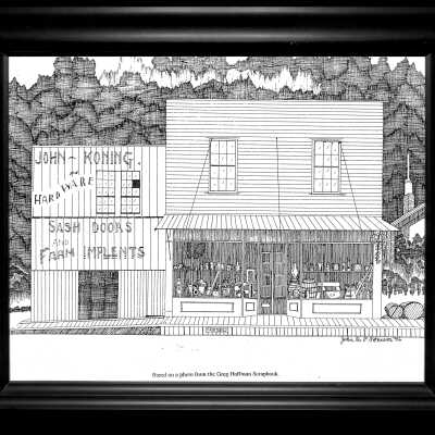 John Koning Hardware Store.
