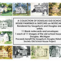 Old School House Notecards
