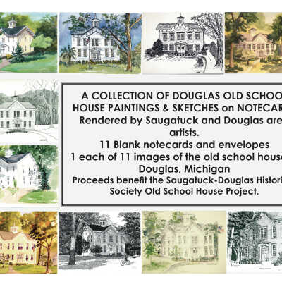 Old School House Notecards