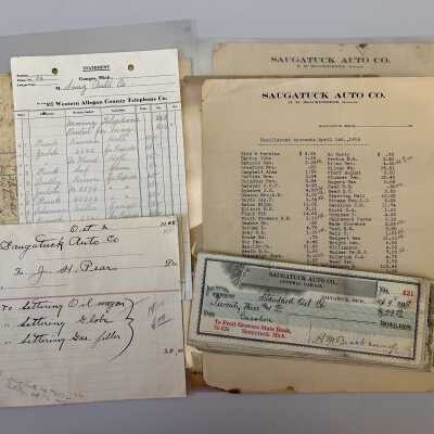Saugatuck Auto Company business records