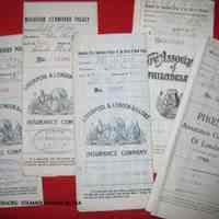          Insurance policies and bills of sale, marine picture number 2
   