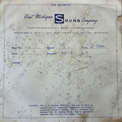 Saugatuck Pop (Jazz) Festival 1961