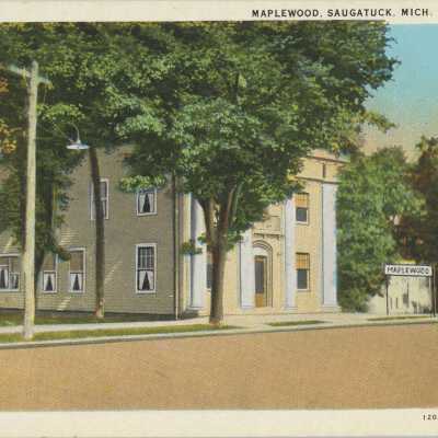 Maplewood, Saugatuck, Mich. Postcard