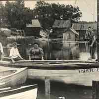          FisherBoySewersFamily.jpg 1.6MB; Sewers family Mackinaw fishing boat at Fishtown circa 1910
   