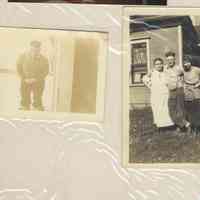          ES20003.JPG 368KB; Left - Rube Sewers. Right - Mary and Frank Sewers and Mabel Haberer Plummer
   