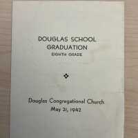 Douglas School Graduation Eight Grade, May 21, 1942