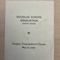          Douglas School Graduation Eight Grade, May 21, 1942 picture number 1
   