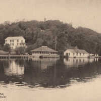          Mt. Baldhead observation tower and Pokagon Inn 31; H.C. Simonson publishers, Reed-Tandler Co., Grand Rapids
   