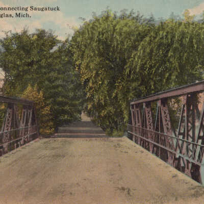 Road and Bridge Connectiong Saugatuck and Douglas, Mich.: R36385 Charles W. Parrish, Red Cross Drug Store, Saugatuck