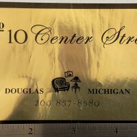 No. 10 Center St. store label