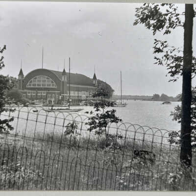 Big Pavilion from opposite shore